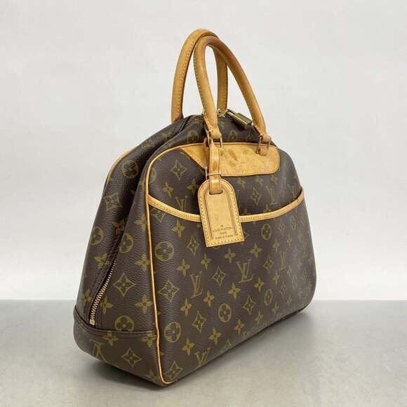 Louis Vuitton Monogram Deauville Handbag M47270 Brown Women's - Picture 2 of 12